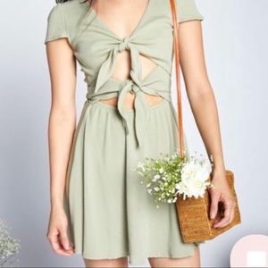 Eggie/Urban Outfitters Mint Chip Dress NWT